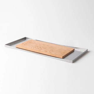 KnIndustrie The Cedar Plank smoking set in cedar with tray - Buy now on ShopDecor - Discover the best products by KNINDUSTRIE design