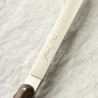 Forge de Laguiole Signature Andrée Putman table knives set with wooden handle - Buy now on ShopDecor - Discover the best products by FORGE DE LAGUIOLE design