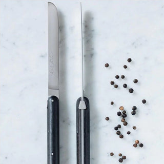 Forge de Laguiole Signature Andrée Putman table knives set with wooden handle - Buy now on ShopDecor - Discover the best products by FORGE DE LAGUIOLE design