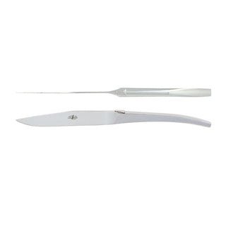 Forge de Laguiole Signature C+B Lefebvre table knives set with stainless steel handle 2002-09-01 00:00:00 +0200 - Buy now on ShopDecor - Discover the best products by FORGE DE LAGUIOLE design