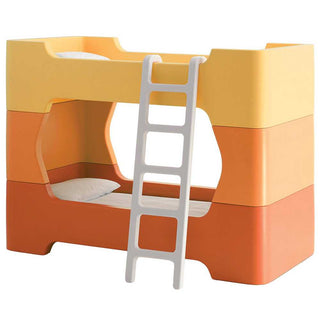 Magis Me Too Bunky Bunk bed orange with white ladder - Buy now on ShopDecor - Discover the best products by MAGIS ME TOO design