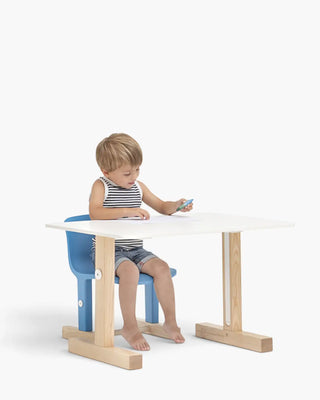 Magis Me Too Little Big adjustable children's table with solid ash frame and HPL top