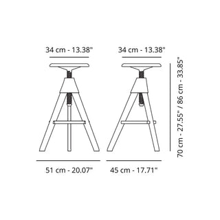 Magis The Wild Bunch Tom stool in beech - Buy now on ShopDecor - Discover the best products by MAGIS design