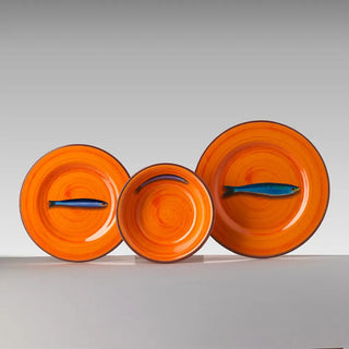 Mario Luca Giusti Aimone dinner plate diam. 27 cm. - 10.63 in. - Buy now on ShopDecor - Discover the best products by MARIO LUCA GIUSTI design