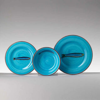 Mario Luca Giusti Aimone dinner plate diam. 27 cm. - 10.63 in. - Buy now on ShopDecor - Discover the best products by MARIO LUCA GIUSTI design