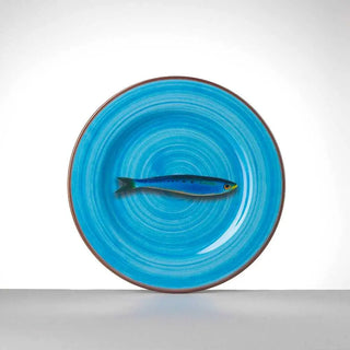 Mario Luca Giusti Aimone dinner plate diam. 27 cm. - 10.63 in. Sky Blue - Buy now on ShopDecor - Discover the best products by MARIO LUCA GIUSTI design