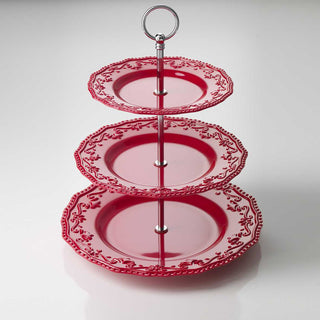 Mario Luca Giusti Guendalina Cakestand Red - Buy now on ShopDecor - Discover the best products by MARIO LUCA GIUSTI design