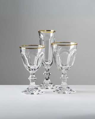 Mario Luca Giusti Dolce Vita Filo Oro stem glass for water - Buy now on ShopDecor - Discover the best products by MARIO LUCA GIUSTI design