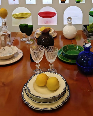 Mario Luca Giusti Eva dinner plate diam. 27 cm. - 10.63 in. - Buy now on ShopDecor - Discover the best products by MARIO LUCA GIUSTI design