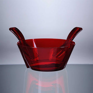 Mario Luca Giusti Fulmine Salad Bowl Red - Buy now on ShopDecor - Discover the best products by MARIO LUCA GIUSTI design