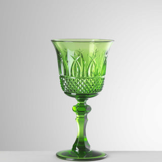 Mario Luca Giusti Italia Wine Glass Green - Buy now on ShopDecor - Discover the best products by MARIO LUCA GIUSTI design