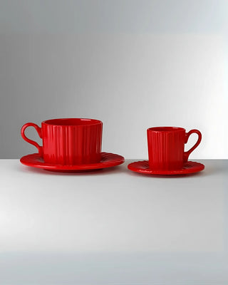 Mario Luca Giusti Lucilla coffee cup with saucer - Buy now on ShopDecor - Discover the best products by MARIO LUCA GIUSTI design