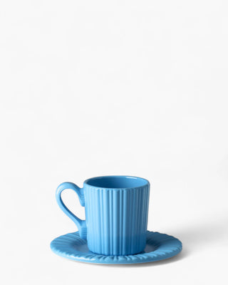 Mario Luca Giusti Lucilla coffee cup with saucer Light blue - Buy now on ShopDecor - Discover the best products by MARIO LUCA GIUSTI design