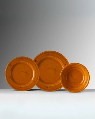 Mario Luca Giusti Marinella fruit plate diam. 23 cm. - 9.05 in. - Buy now on ShopDecor - Discover the best products by MARIO LUCA GIUSTI design