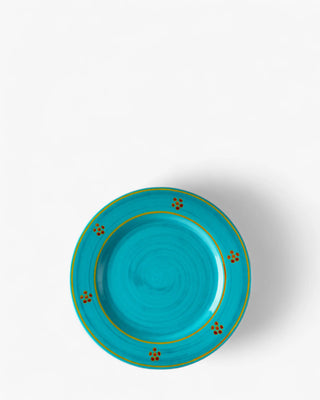 Mario Luca Giusti Marinella fruit plate diam. 23 cm. - 9.05 in. Mario Luca Giusti Marinella Turquoise - Buy now on ShopDecor - Discover the best products by MARIO LUCA GIUSTI design