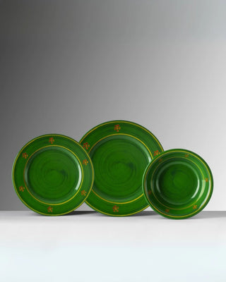 Mario Luca Giusti Marinella dinner plate diam. 27 cm. - 10.63 in. - Buy now on ShopDecor - Discover the best products by MARIO LUCA GIUSTI design