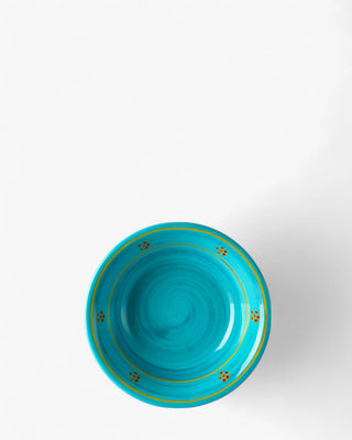 Mario Luca Giusti Marinella soup plate diam. 19 cm. - 7.48 in. Mario Luca Giusti Marinella Turquoise - Buy now on ShopDecor - Discover the best products by MARIO LUCA GIUSTI design