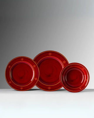 Mario Luca Giusti Marinella soup plate diam. 19 cm. - 7.48 in. - Buy now on ShopDecor - Discover the best products by MARIO LUCA GIUSTI design