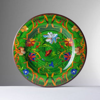 Mario Luca Giusti Pancale fruit plate diam. 23 cm. Mario Luca Giusti Pancale Green - Buy now on ShopDecor - Discover the best products by MARIO LUCA GIUSTI design