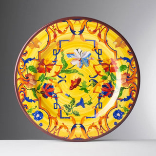 Mario Luca Giusti Pancale dinner plate diam. 27 cm. Mario Luca Giusti Pancale Yellow - Buy now on ShopDecor - Discover the best products by MARIO LUCA GIUSTI design