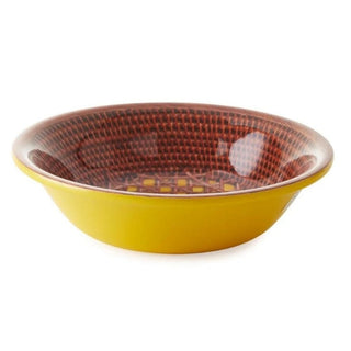 Mario Luca Giusti Patagonia soup plate diam. 19 cm. Yellow - Buy now on ShopDecor - Discover the best products by MARIO LUCA GIUSTI design