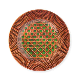 Mario Luca Giusti Patagonia fruit plate diam. 23 cm. Green - Buy now on ShopDecor - Discover the best products by MARIO LUCA GIUSTI design