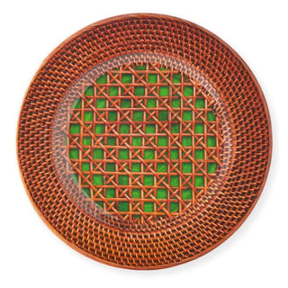 Mario Luca Giusti Patagonia plate diam. 27 cm. Green - Buy now on ShopDecor - Discover the best products by MARIO LUCA GIUSTI design