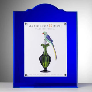 Mario Luca Giusti Giulia/Ranieri photo frame Blue L - Buy now on ShopDecor - Discover the best products by MARIO LUCA GIUSTI design