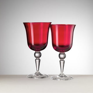 Mario Luca Giusti Saint Moritz water glass bicolour - Buy now on ShopDecor - Discover the best products by MARIO LUCA GIUSTI design