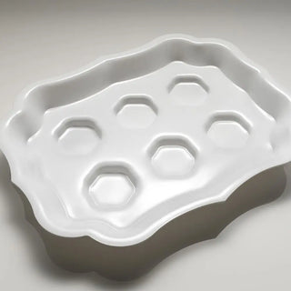 Mario Luca Giusti Six tray 51x40 cm. - 20.08x15.75 in. White - Buy now on ShopDecor - Discover the best products by MARIO LUCA GIUSTI design