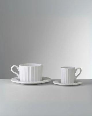 Mario Luca Giusti Tea Time cup with saucer - Buy now on ShopDecor - Discover the best products by MARIO LUCA GIUSTI design