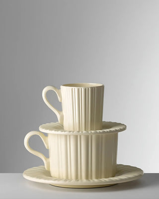 Mario Luca Giusti Tea Time cup with saucer - Buy now on ShopDecor - Discover the best products by MARIO LUCA GIUSTI design