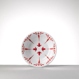 Mario Luca Giusti Tessa Soup Plate Red - Buy now on ShopDecor - Discover the best products by MARIO LUCA GIUSTI design