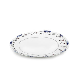 Marni by Serax Midnight Flowers dinner plate - Buy now on ShopDecor - Discover the best products by MARNI BY SERAX design