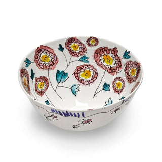 Marni by Serax Midnight Flowers serving bowl anemone milk - Buy now on ShopDecor - Discover the best products by MARNI BY SERAX design