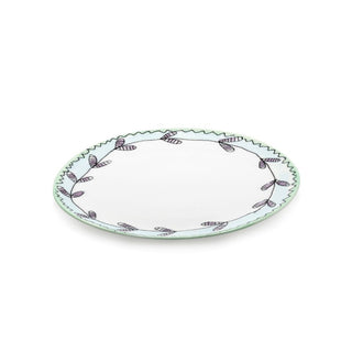 Marni by Serax Midnight Flowers dinner plate - Buy now on ShopDecor - Discover the best products by MARNI BY SERAX design