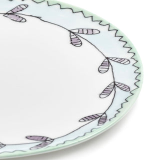 Marni by Serax Midnight Flowers dinner plate - Buy now on ShopDecor - Discover the best products by MARNI BY SERAX design