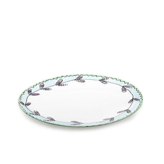 Marni by Serax Midnight Flowers dinner plate - Buy now on ShopDecor - Discover the best products by MARNI BY SERAX design