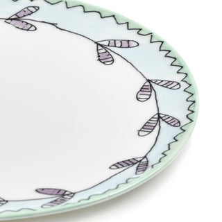 Marni by Serax Midnight Flowers dinner plate - Buy now on ShopDecor - Discover the best products by MARNI BY SERAX design