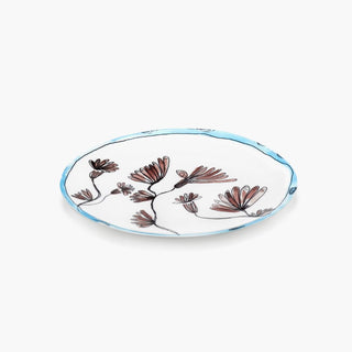 Marni by Serax Midnight Flowers dinner plate - Buy now on ShopDecor - Discover the best products by MARNI BY SERAX design