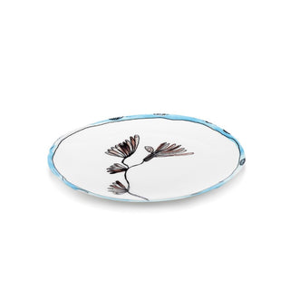 Marni by Serax Midnight Flowers dinner plate - Buy now on ShopDecor - Discover the best products by MARNI BY SERAX design