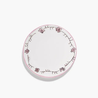 Marni by Serax Midnight Flowers dessert plate dark violet diam. 16 cm. - Buy now on ShopDecor - Discover the best products by MARNI BY SERAX design