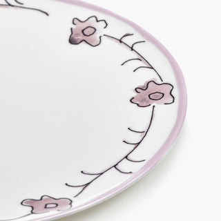 Marni by Serax Midnight Flowers dessert plate dark violet diam. 16 cm. - Buy now on ShopDecor - Discover the best products by MARNI BY SERAX design