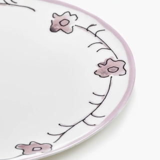 Marni by Serax Midnight Flowers dessert plate dark violet diam. 16 cm. - Buy now on ShopDecor - Discover the best products by MARNI BY SERAX design