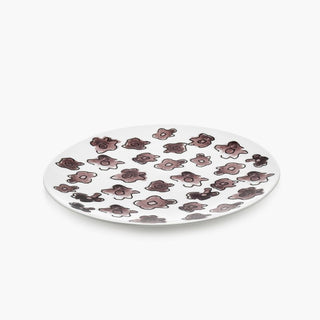 Marni by Serax Midnight Flowers dinner plate - Buy now on ShopDecor - Discover the best products by MARNI BY SERAX design