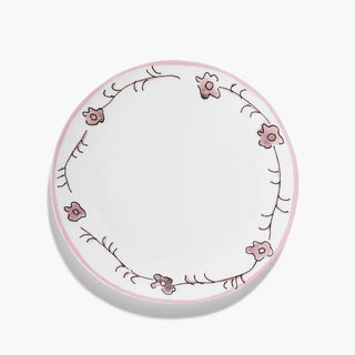 Marni by Serax Midnight Flowers dinner plate Dark Purple 24 cm - 9.45 inch - Buy now on ShopDecor - Discover the best products by MARNI BY SERAX design