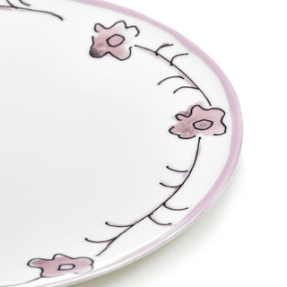 Marni by Serax Midnight Flowers dinner plate - Buy now on ShopDecor - Discover the best products by MARNI BY SERAX design