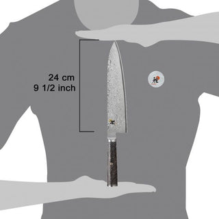 Miyabi 5000MCD Knife 67 Giyutoh 24 cm steel - Buy now on ShopDecor - Discover the best products by MIYABI design