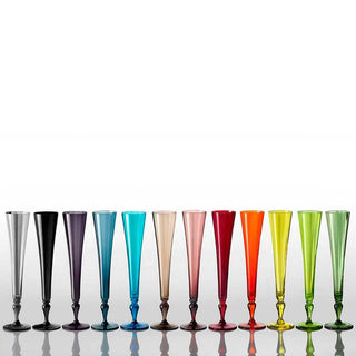 Nason Moretti Excess optic flute - Murano glass - Buy now on ShopDecor - Discover the best products by NASON MORETTI design