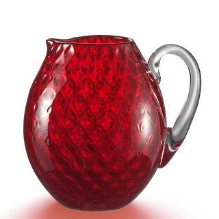 Nason Moretti Idra Balloton pitcher - Murano glass Nason Moretti Red - Buy now on ShopDecor - Discover the best products by NASON MORETTI design